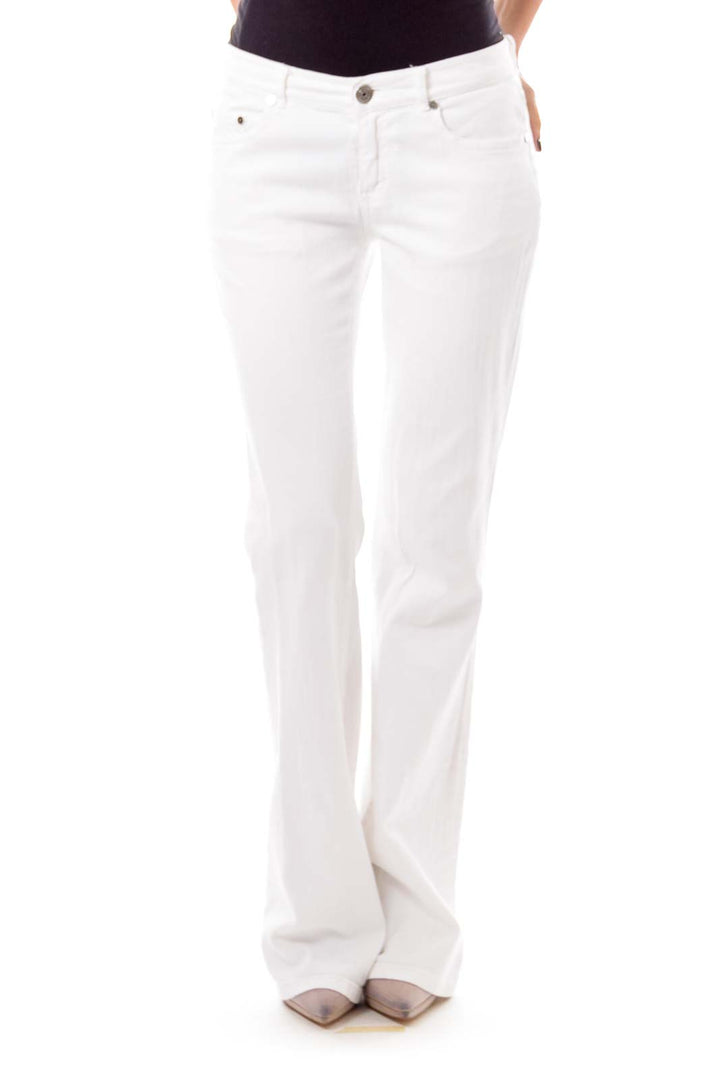 White Flared Jeans