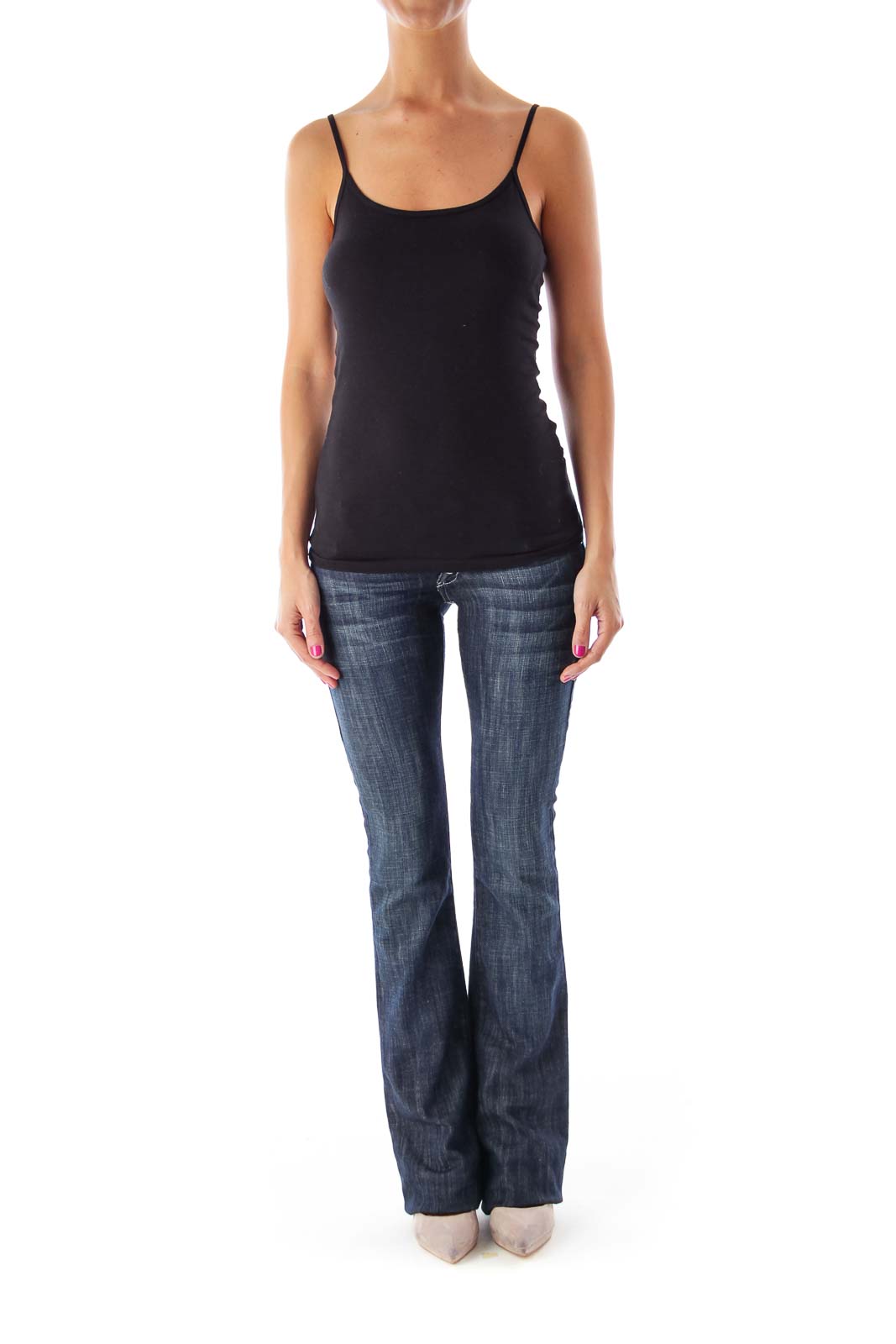 Dark Blue Roth Flare Denim