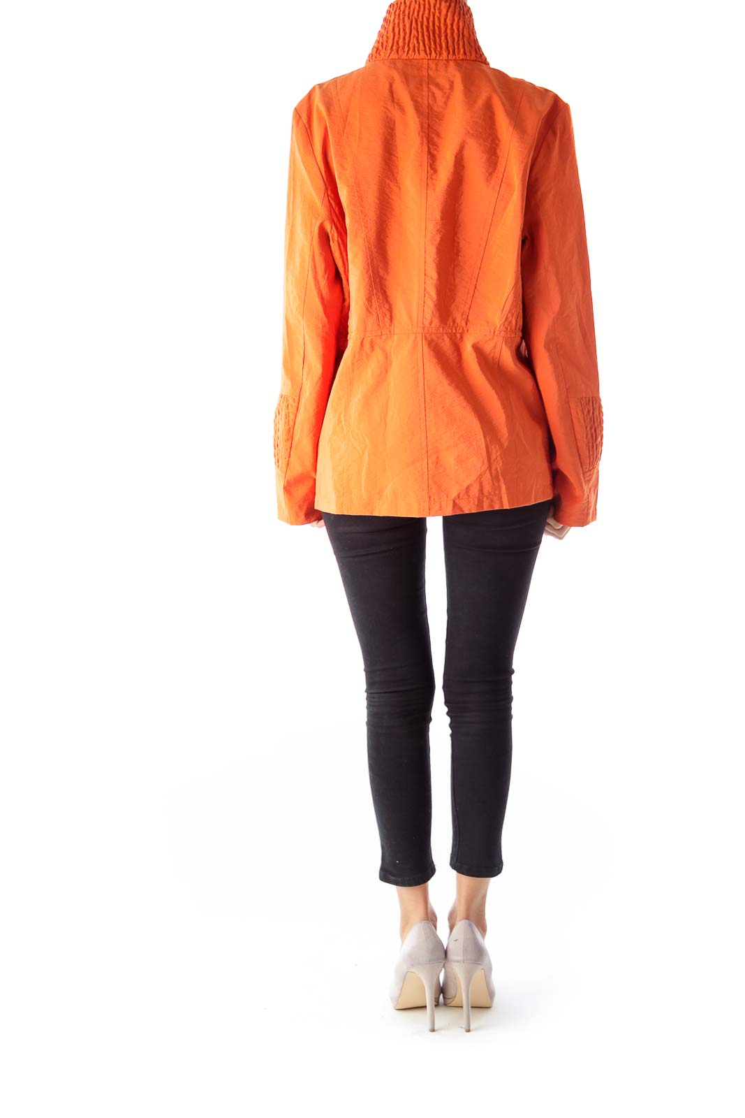 Orange Adjusted Jacket