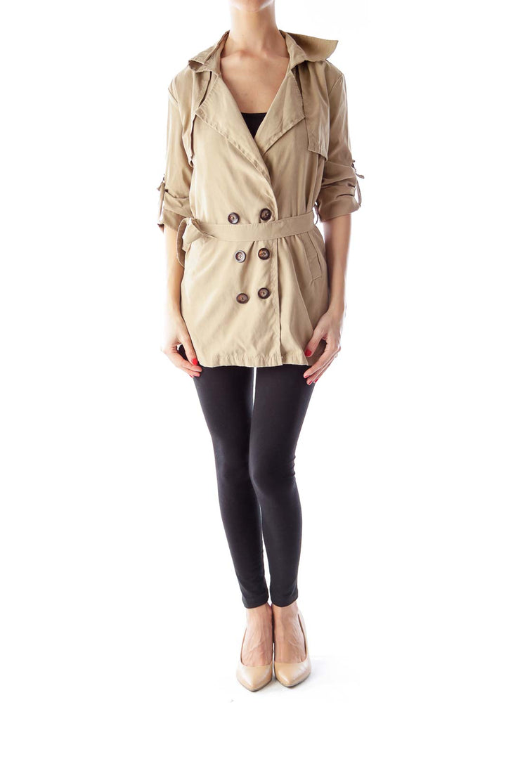 Khaki Double Button Jacket