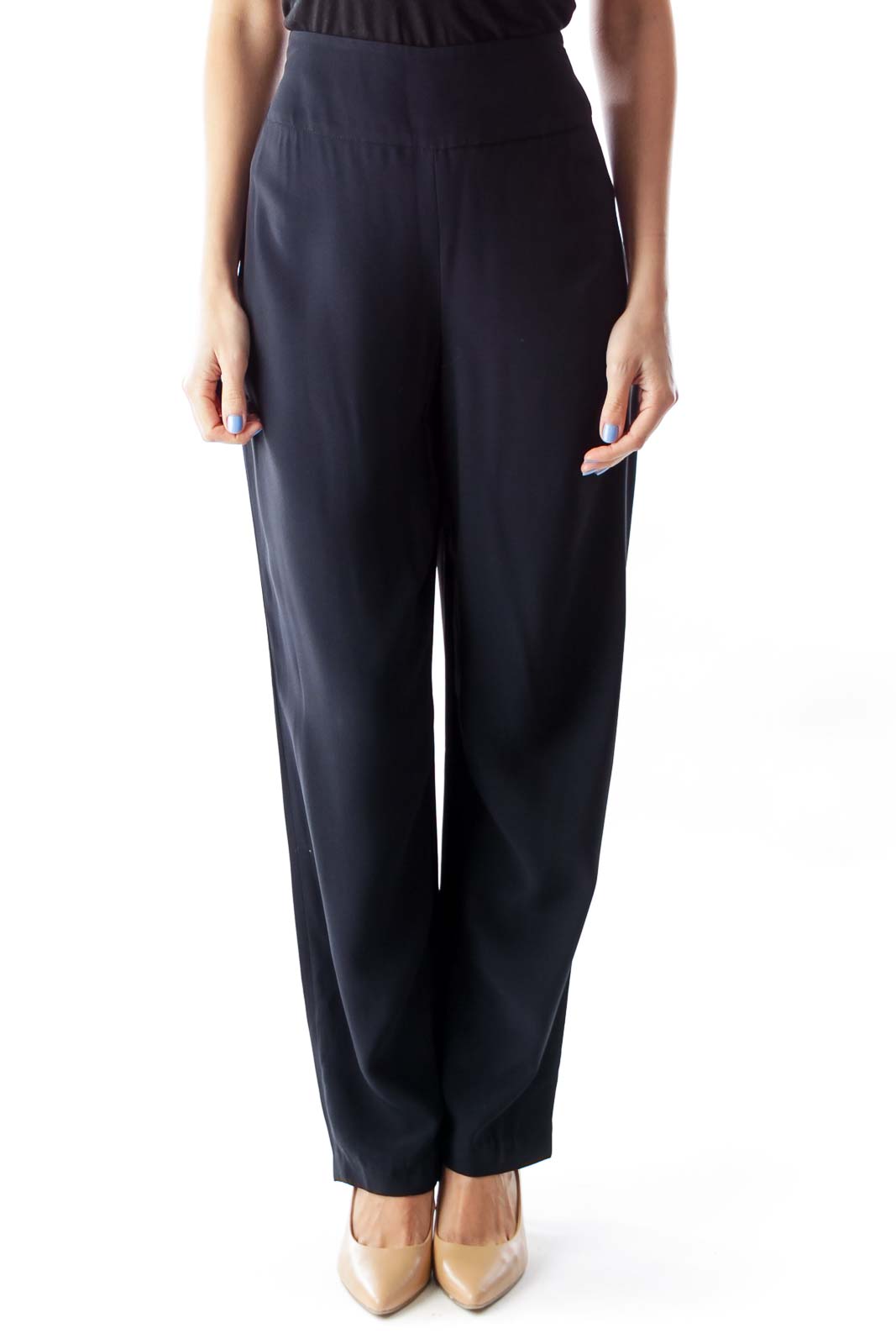 Black High Waist Pants