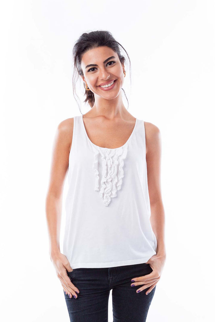 White Tank Top
