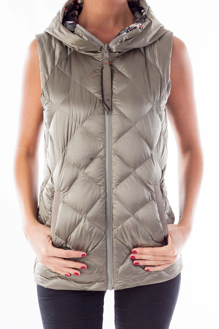 Olive Green Puffy Vest