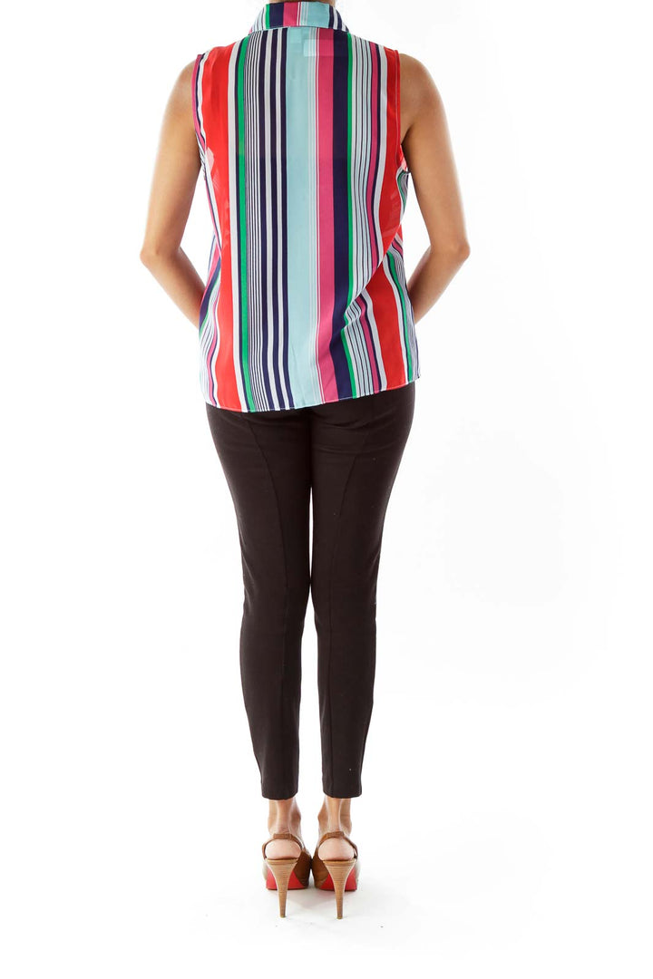 Multicolor Striped Blouse