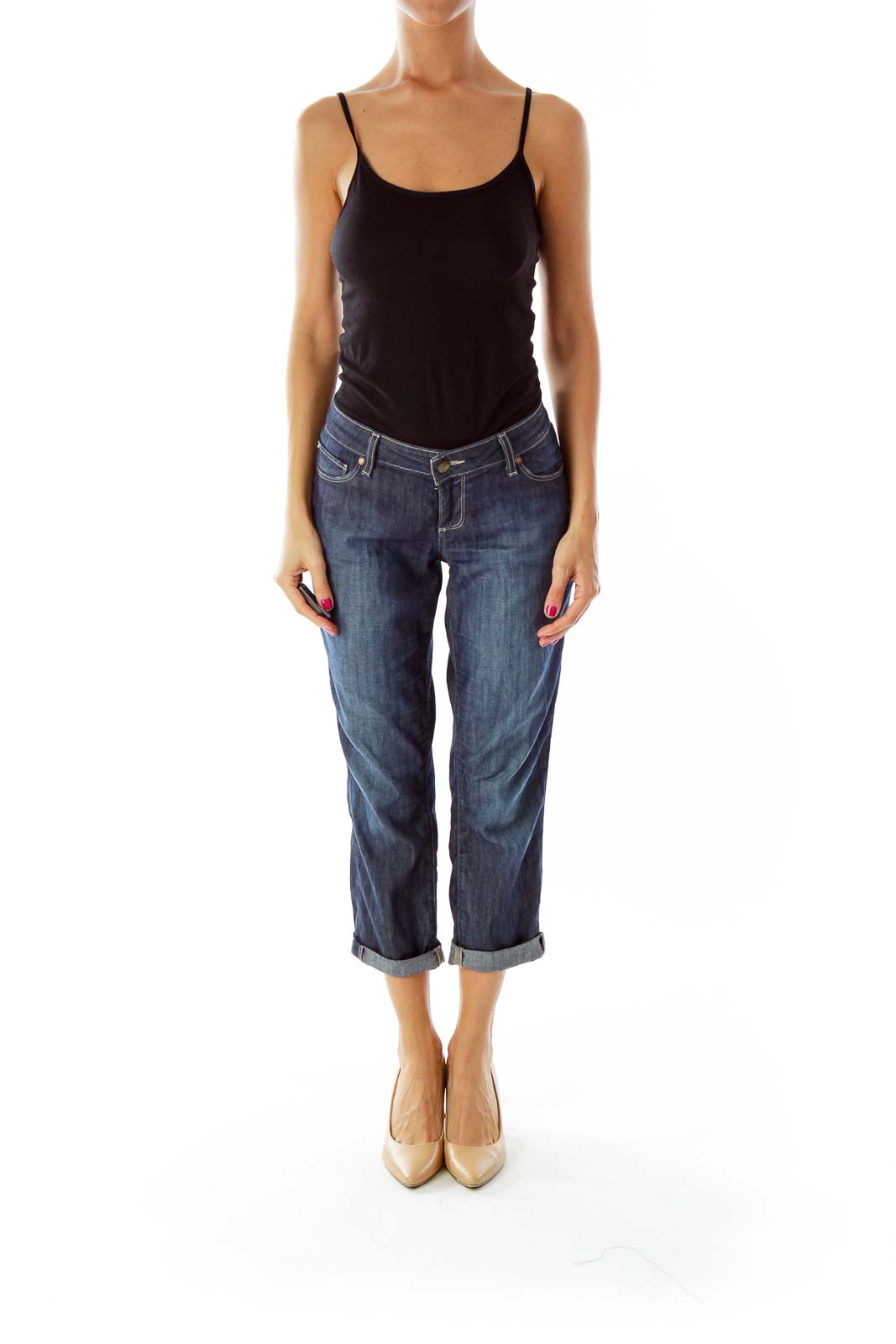 Cropped Slim Jeans