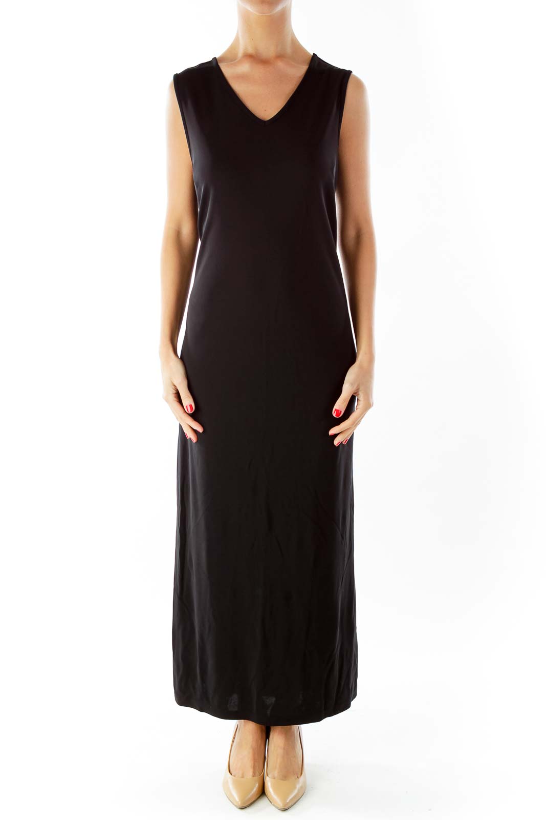 maxi dress with sheer bottom Black Lace Maxi Dress
