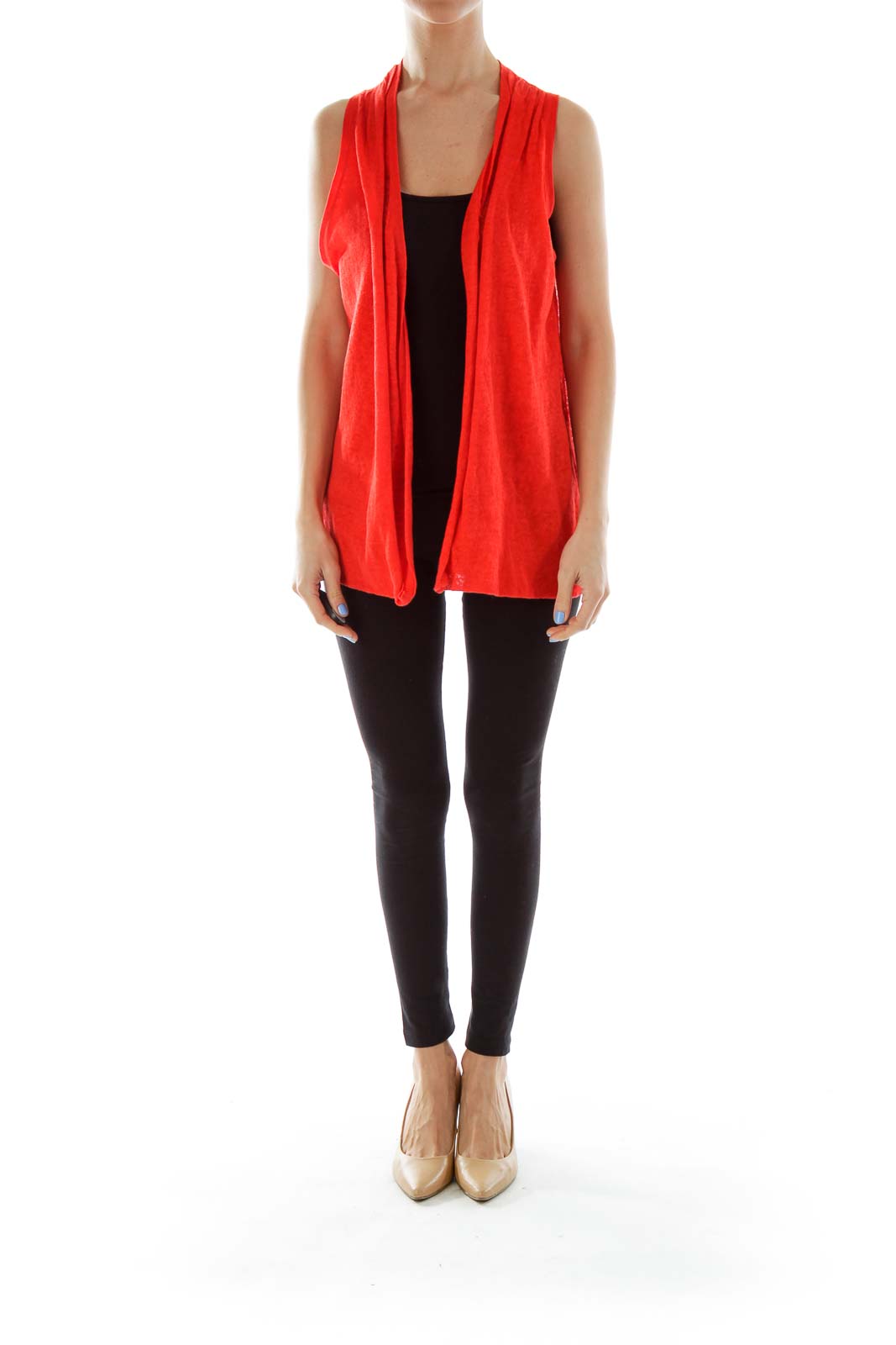 Red Knit Vest
