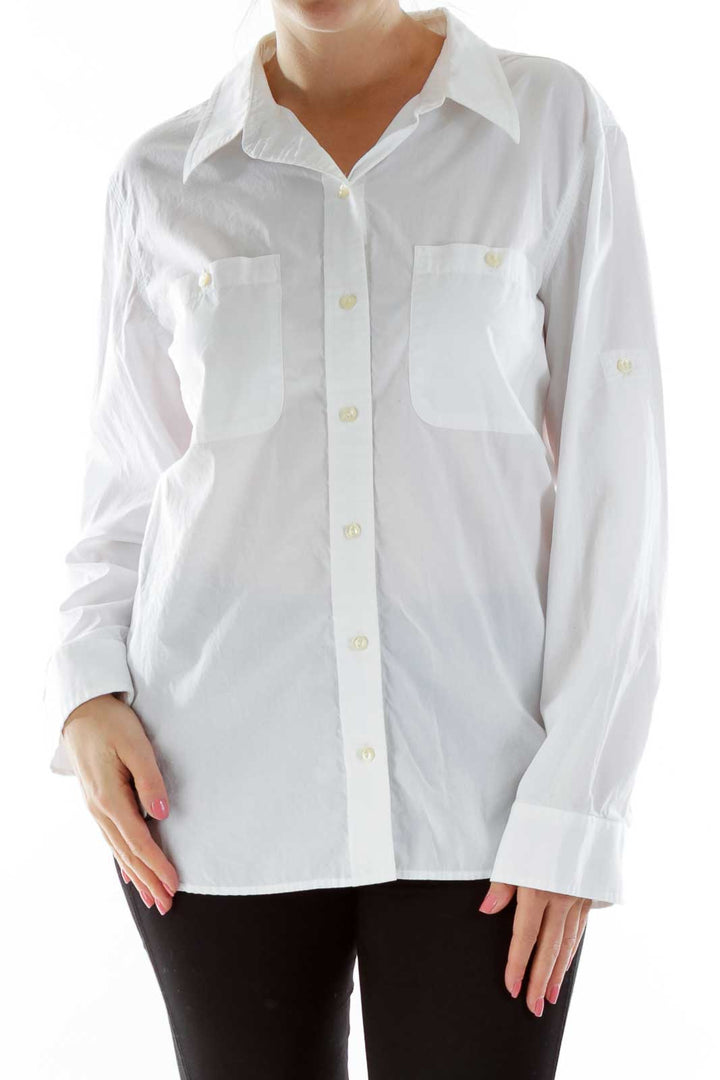 White Button Up Shirt