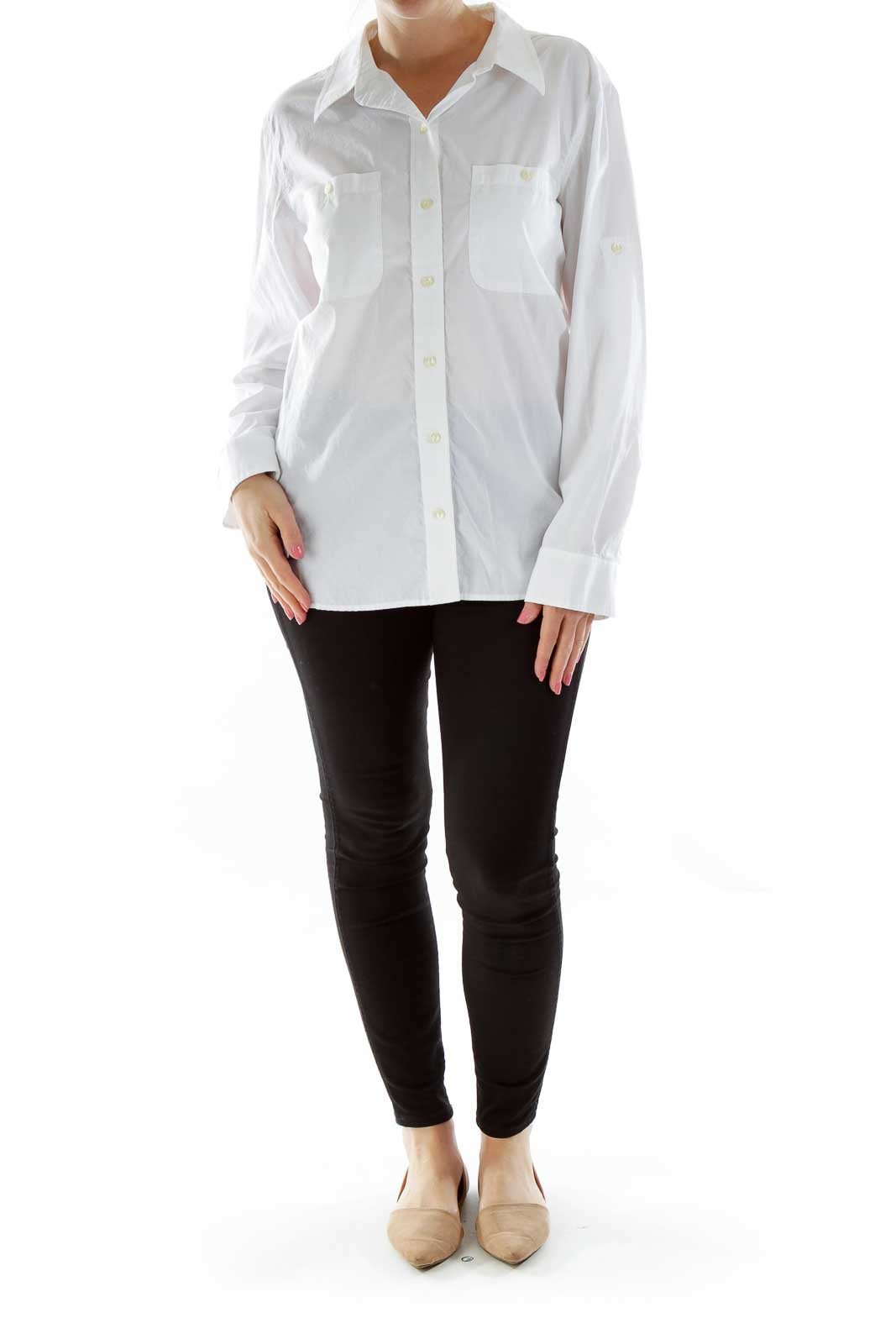 White Button Up Shirt