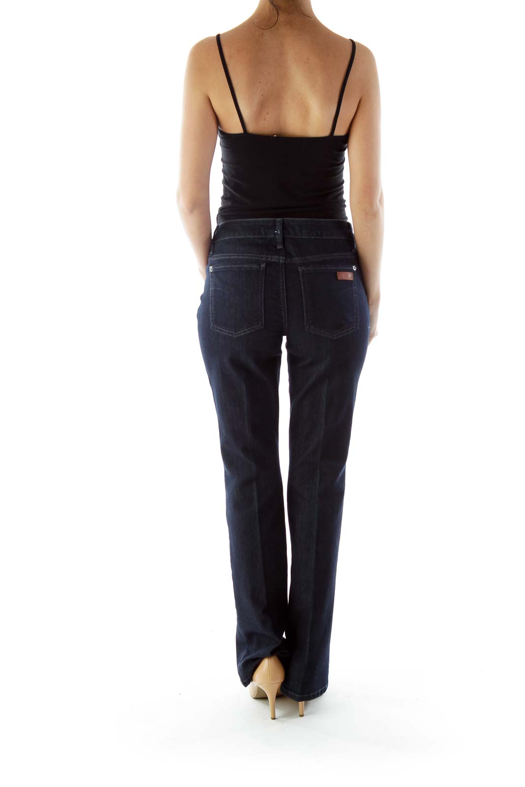 Dark Wash Straight Leg Pants
