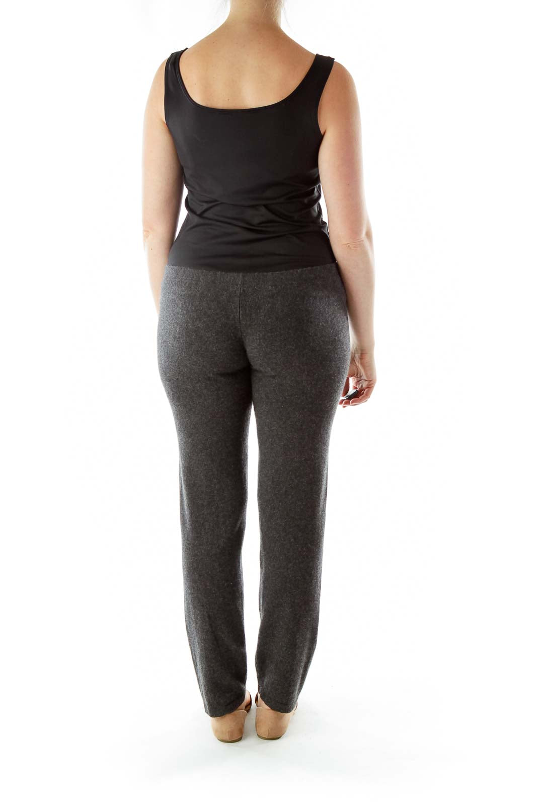 Gray Cashmere Leggings
