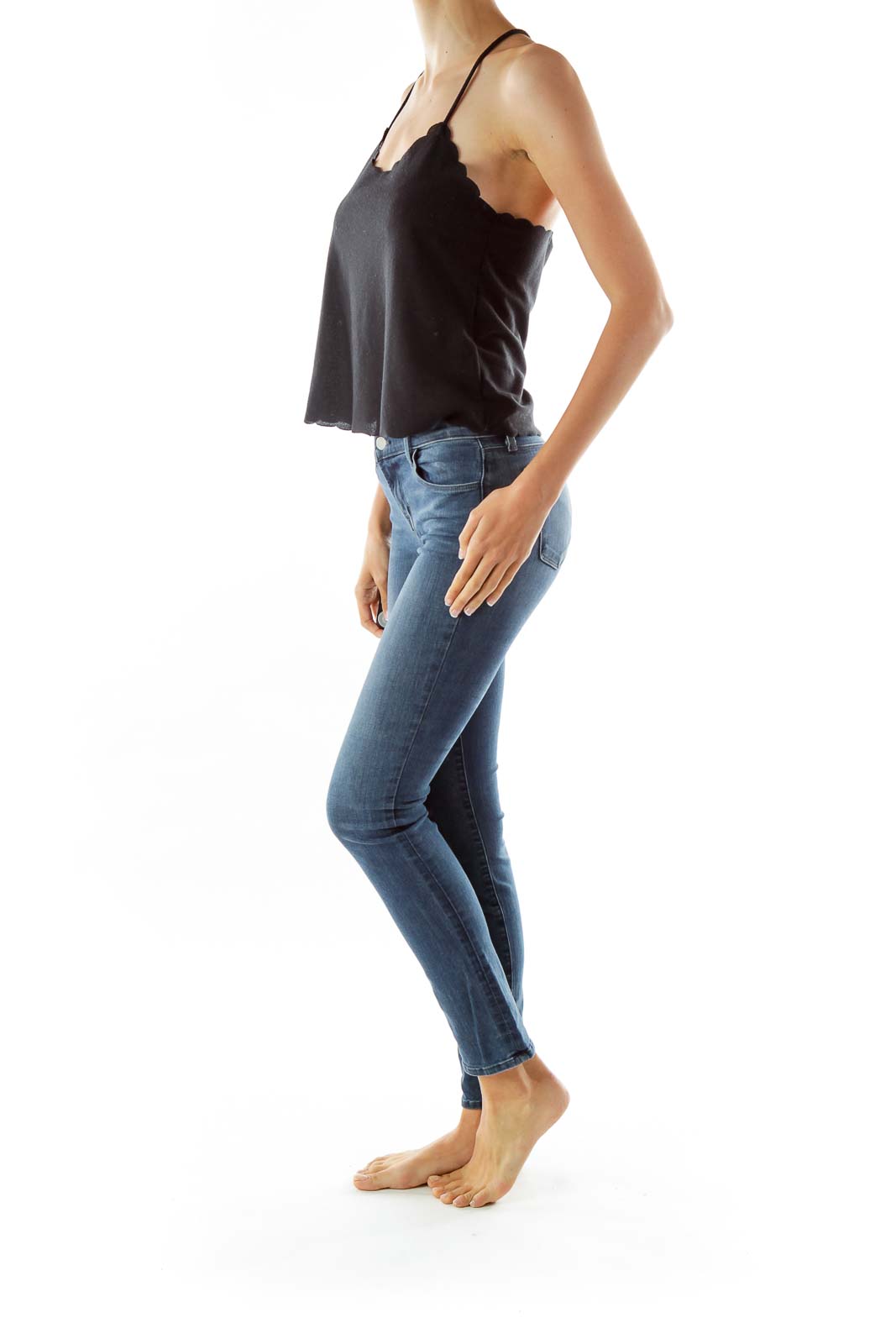 Navy Skinny Jeans