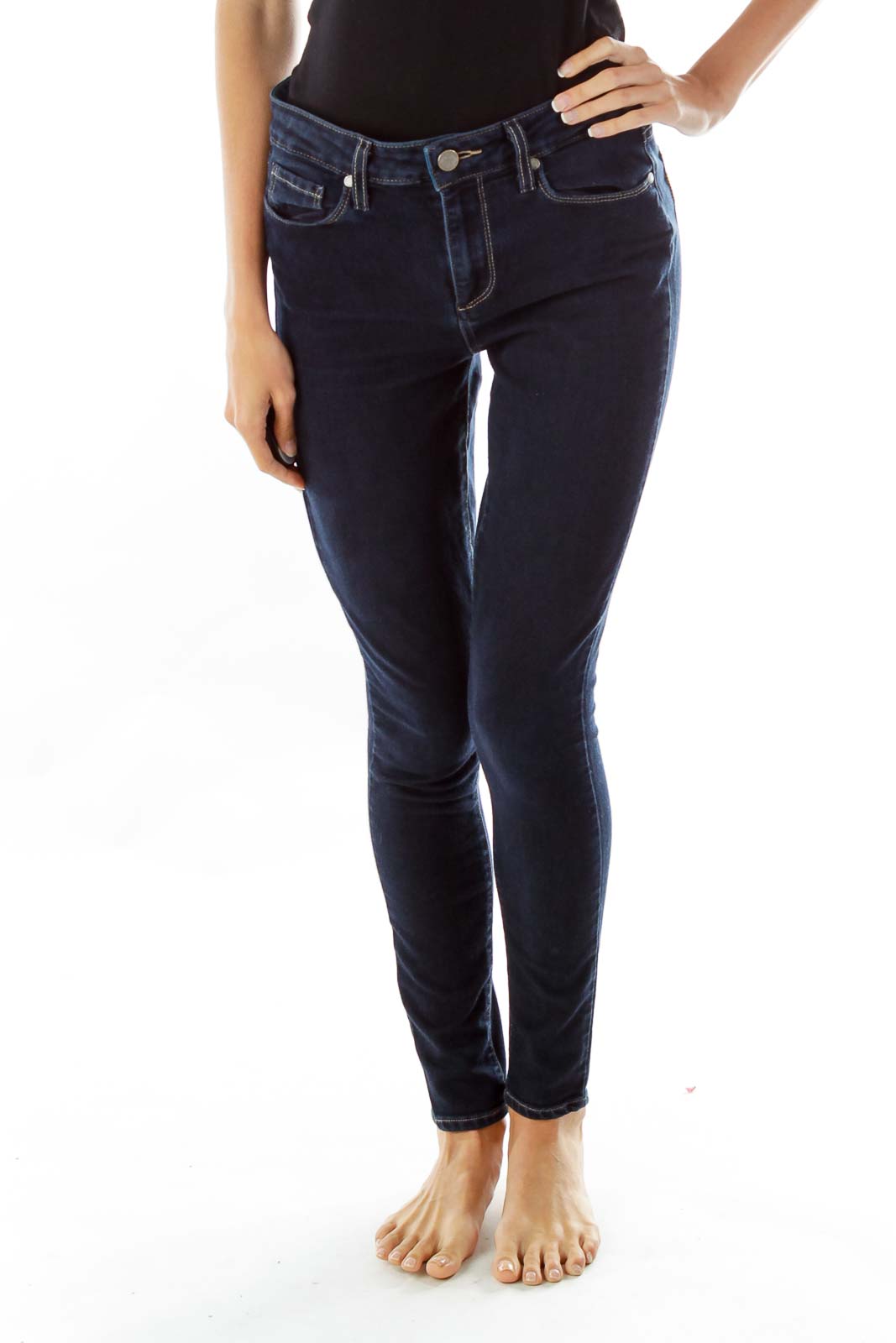 Blue Denim Skinny Jeans