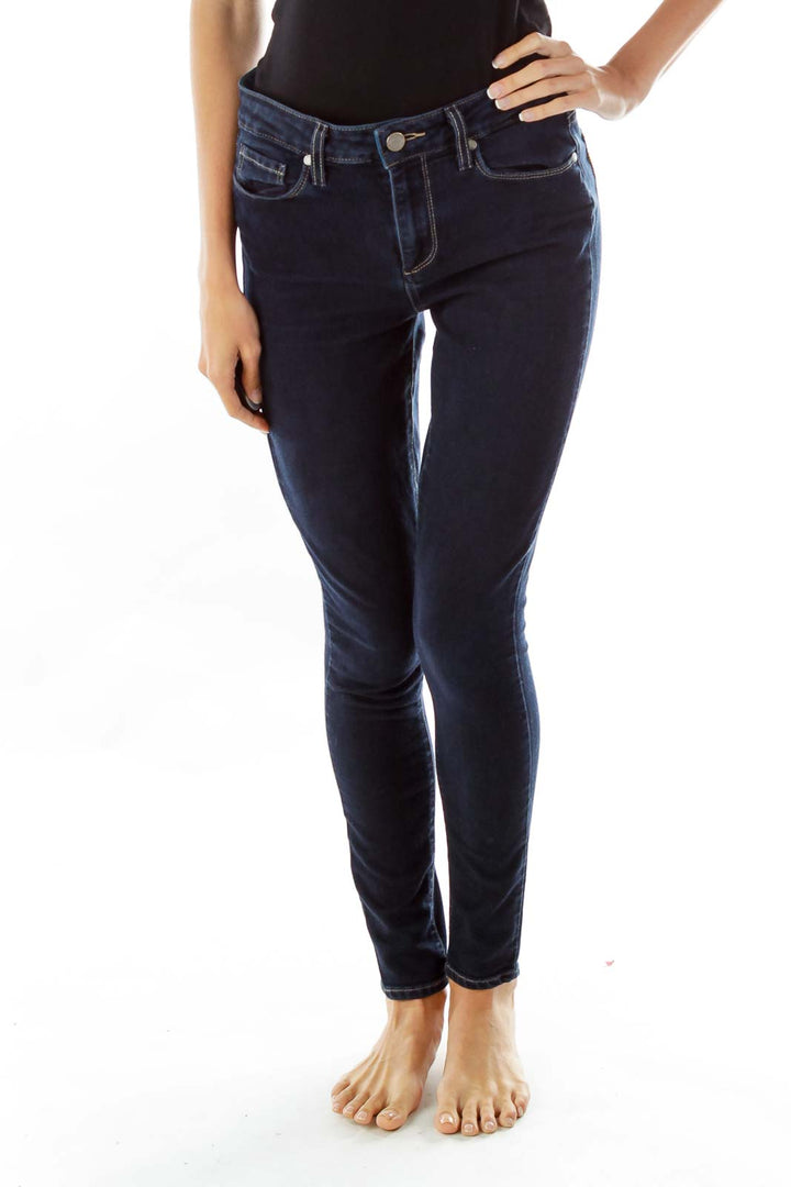 Blue Denim Skinny Jeans