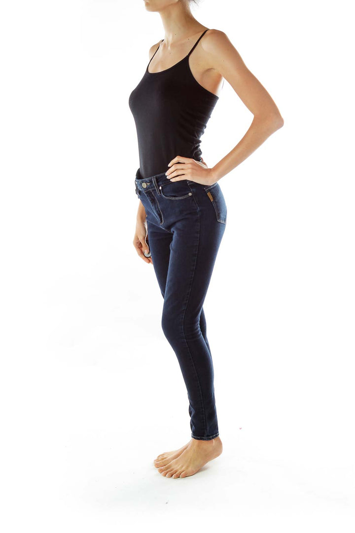 Blue Denim Skinny Jeans