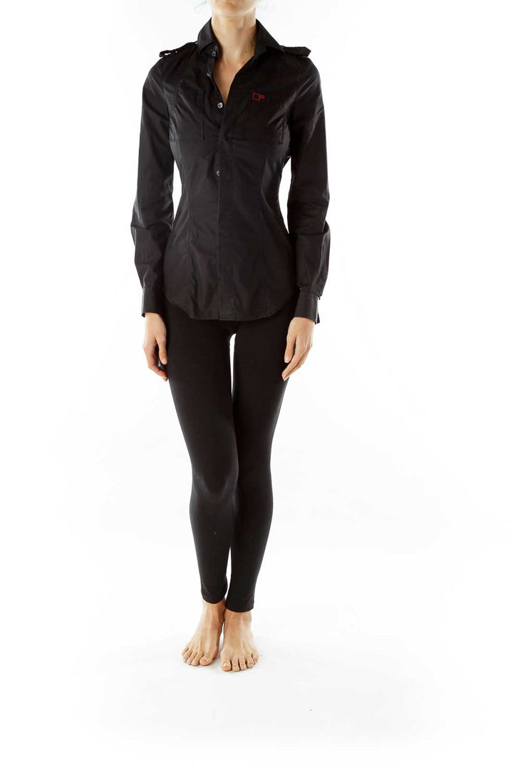 Black Fitted Shirt
