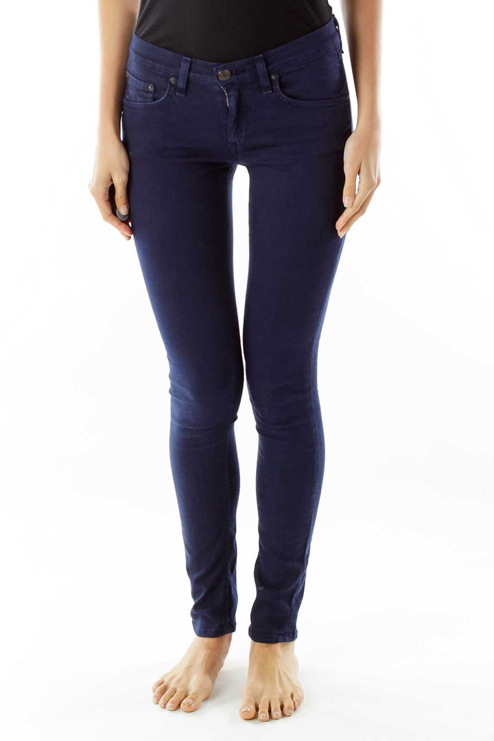 Navy Skinny Jeans