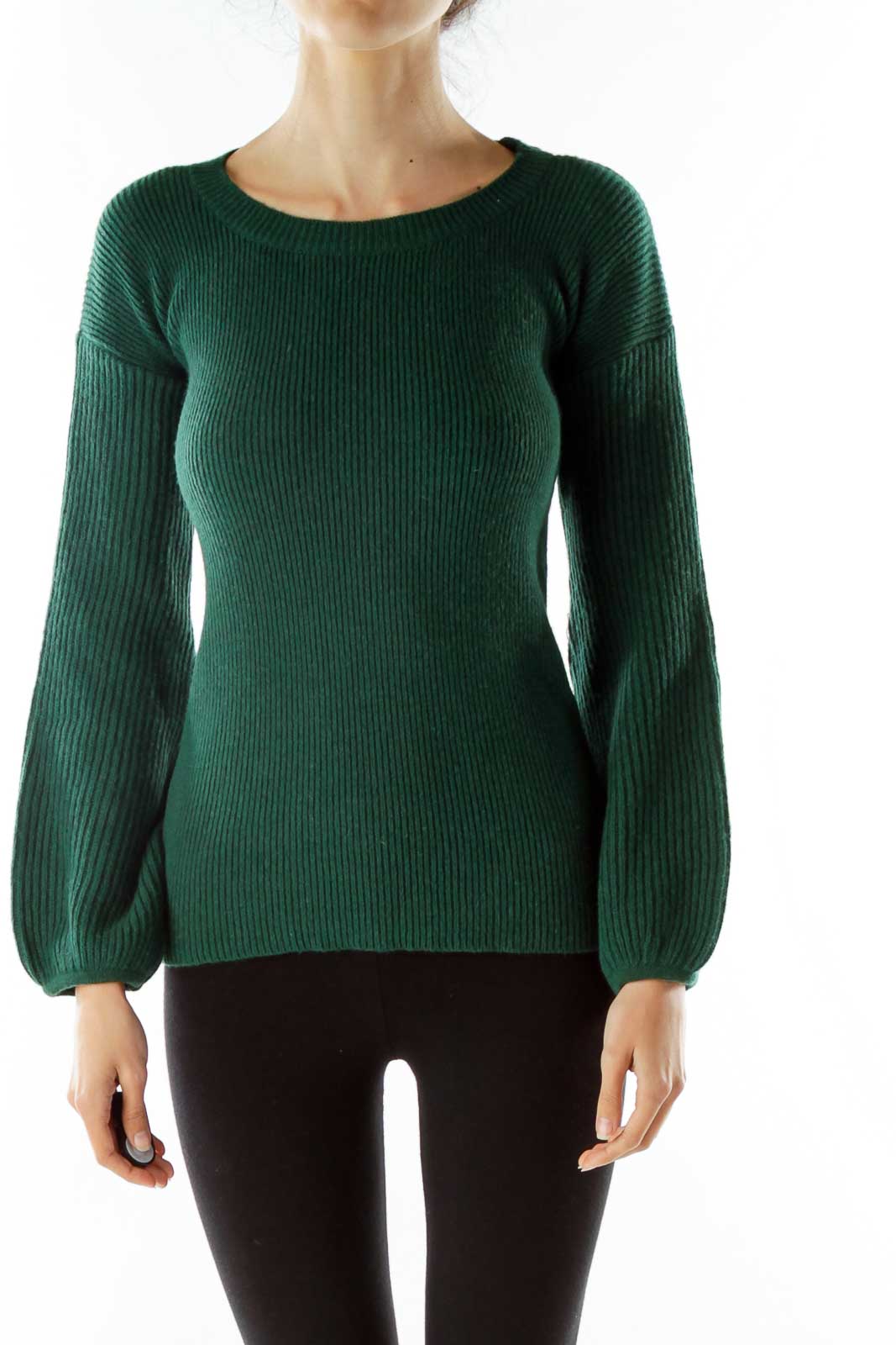 Green Knit Sweater