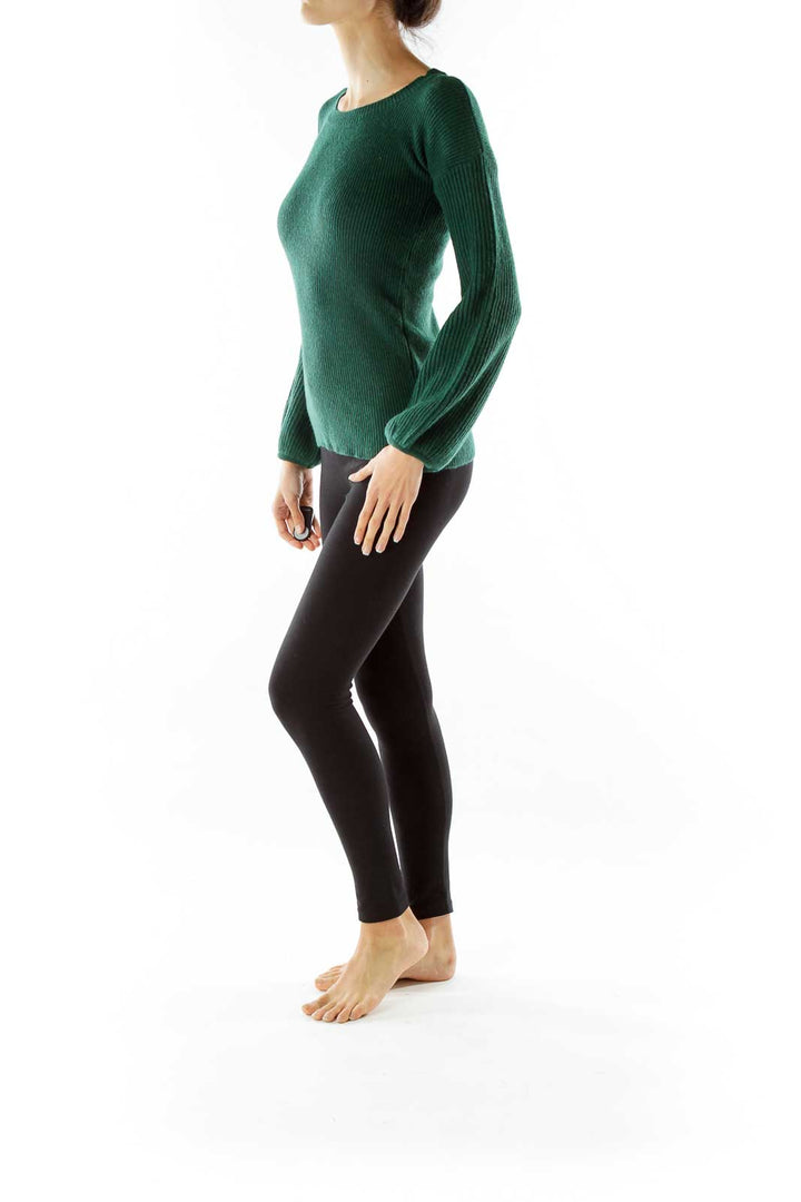 Green Knit Sweater