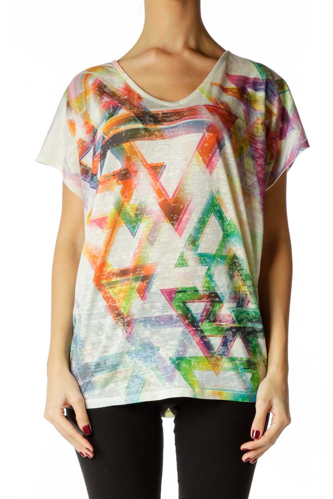 Multicolor Print T-Shirt