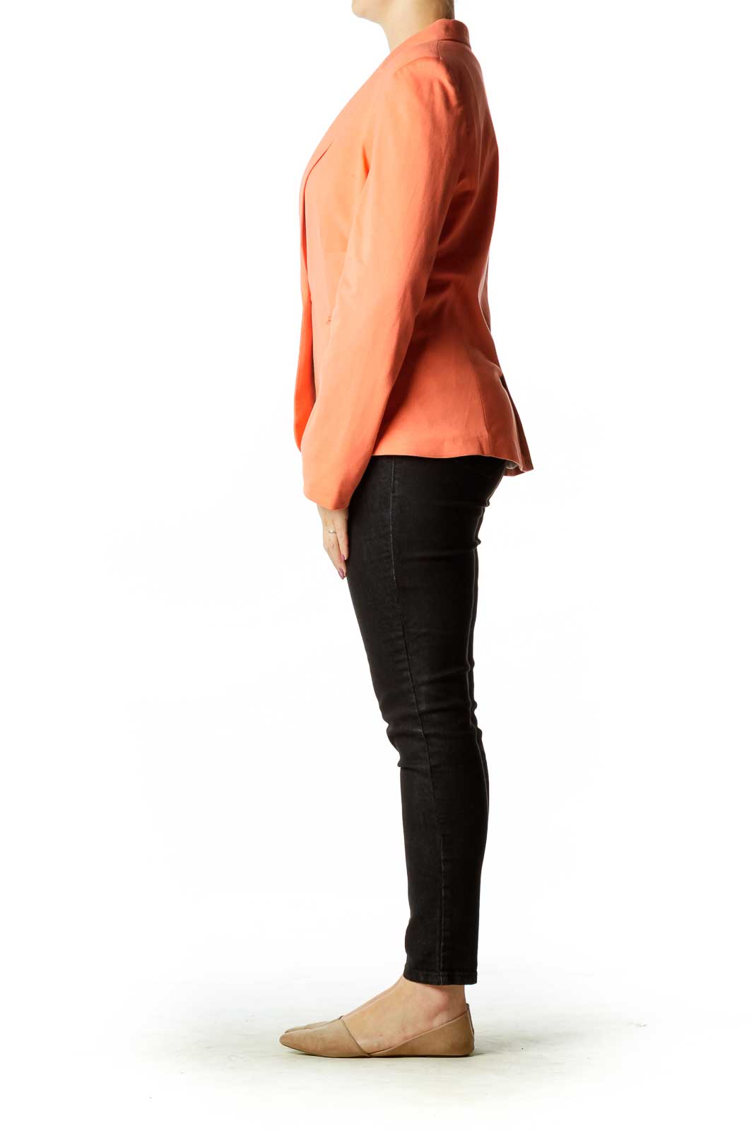 Coral Pink Suit Jacket
