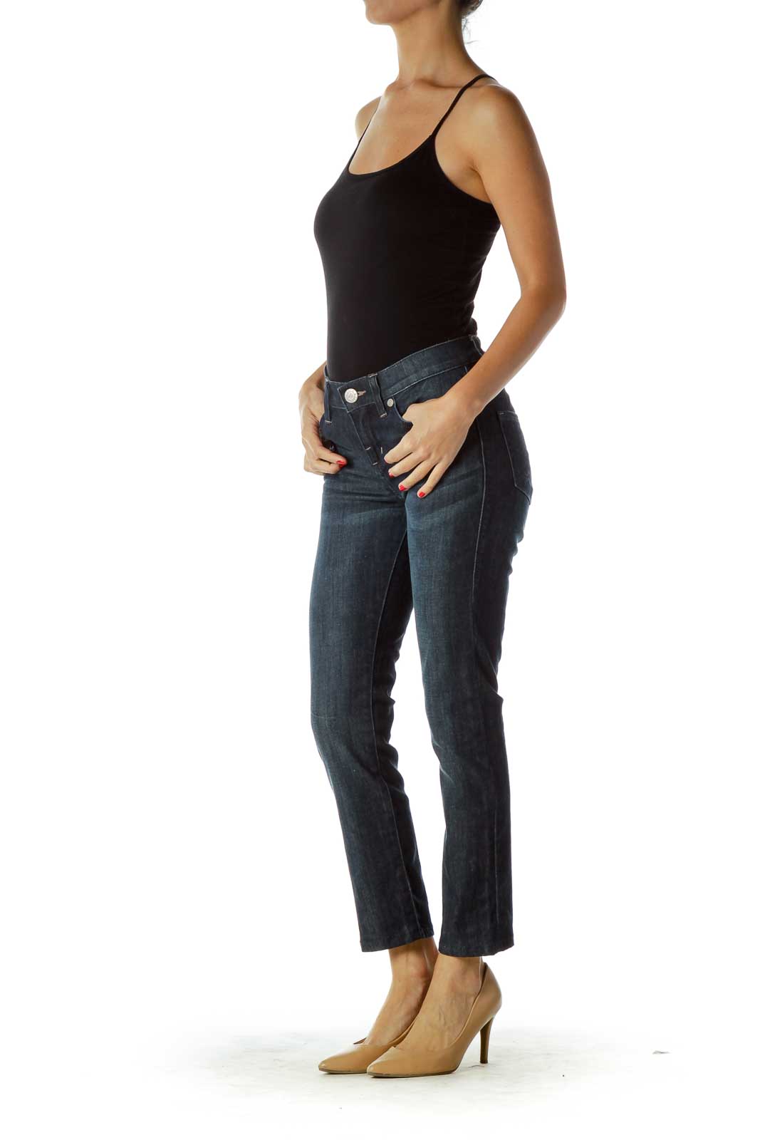 Navy Skinny Jeans