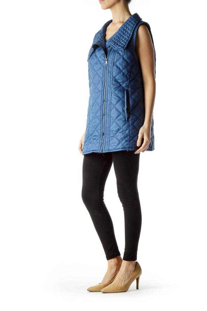 Blue Padded Vest