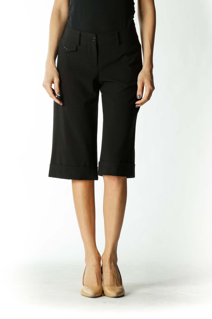 Black Bermuda Pants