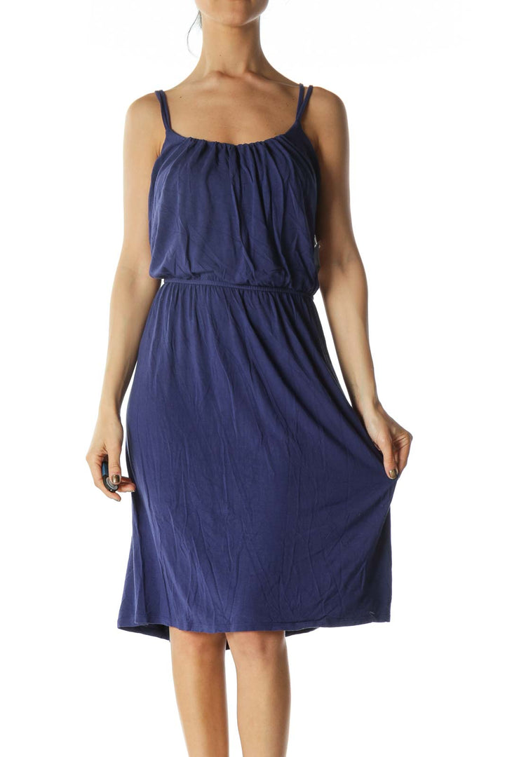 Purple Spaghetti Strap Dress