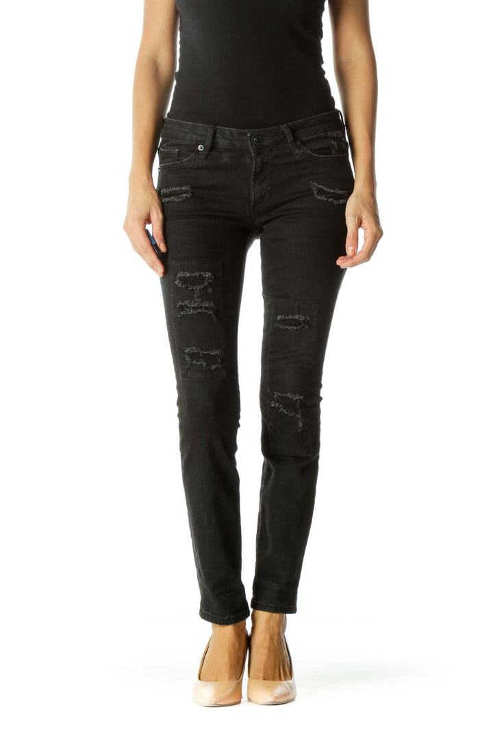 Faded Black Always Skinny High Rise Stretch Pants