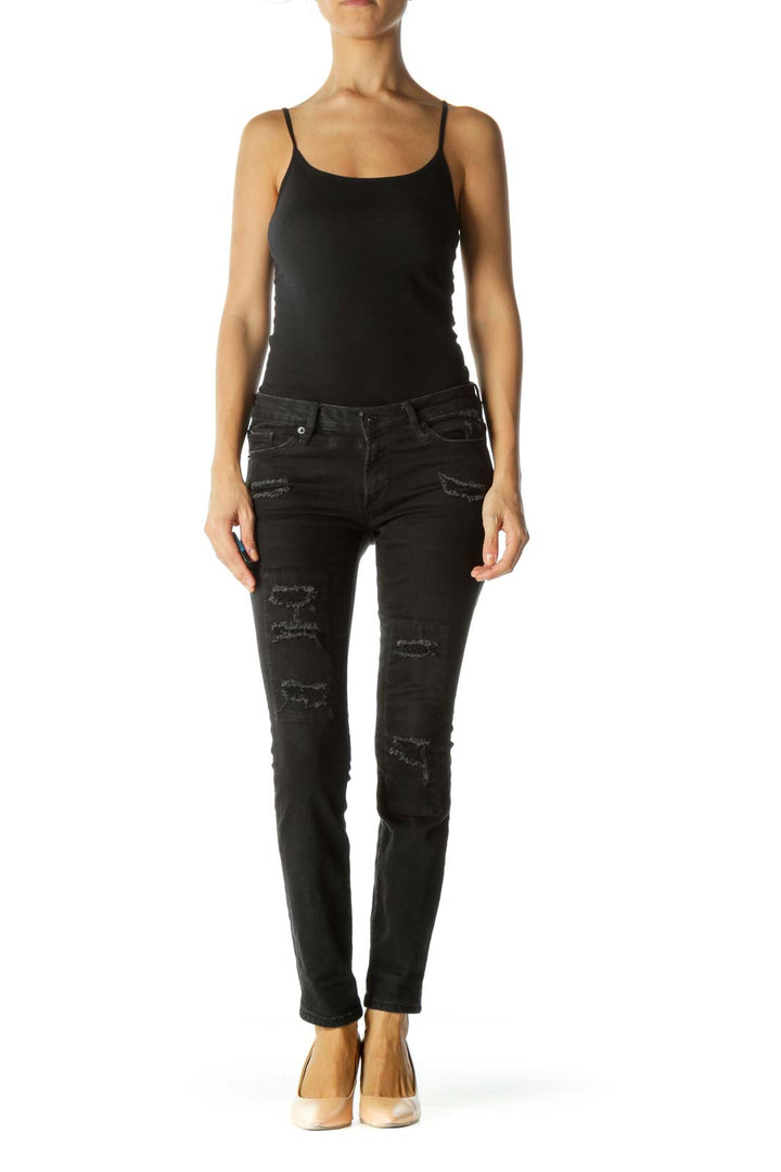 Faded Black Always Skinny High Rise Stretch Pants