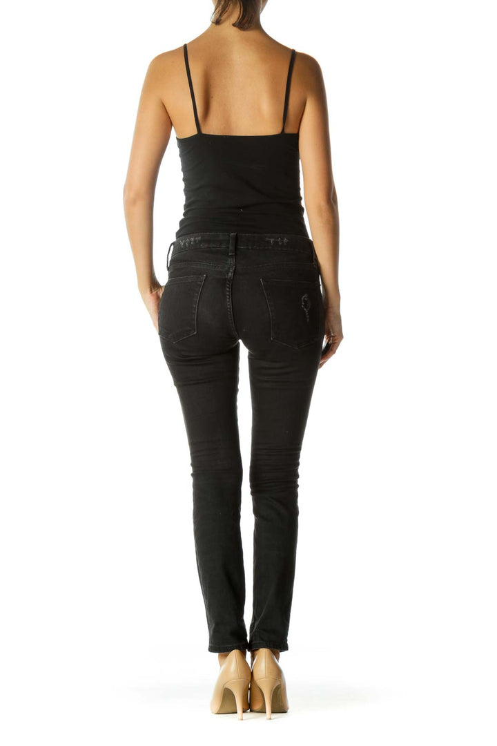 Faded Black Always Skinny High Rise Stretch Pants