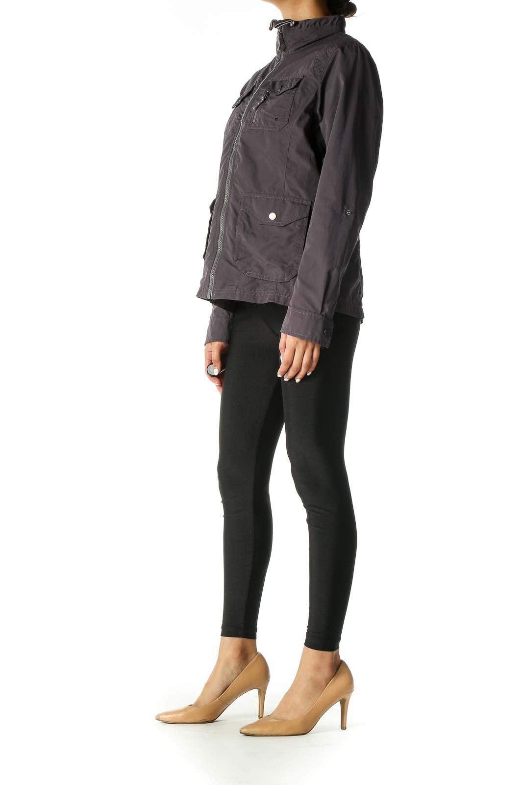 Purple Military Jacket