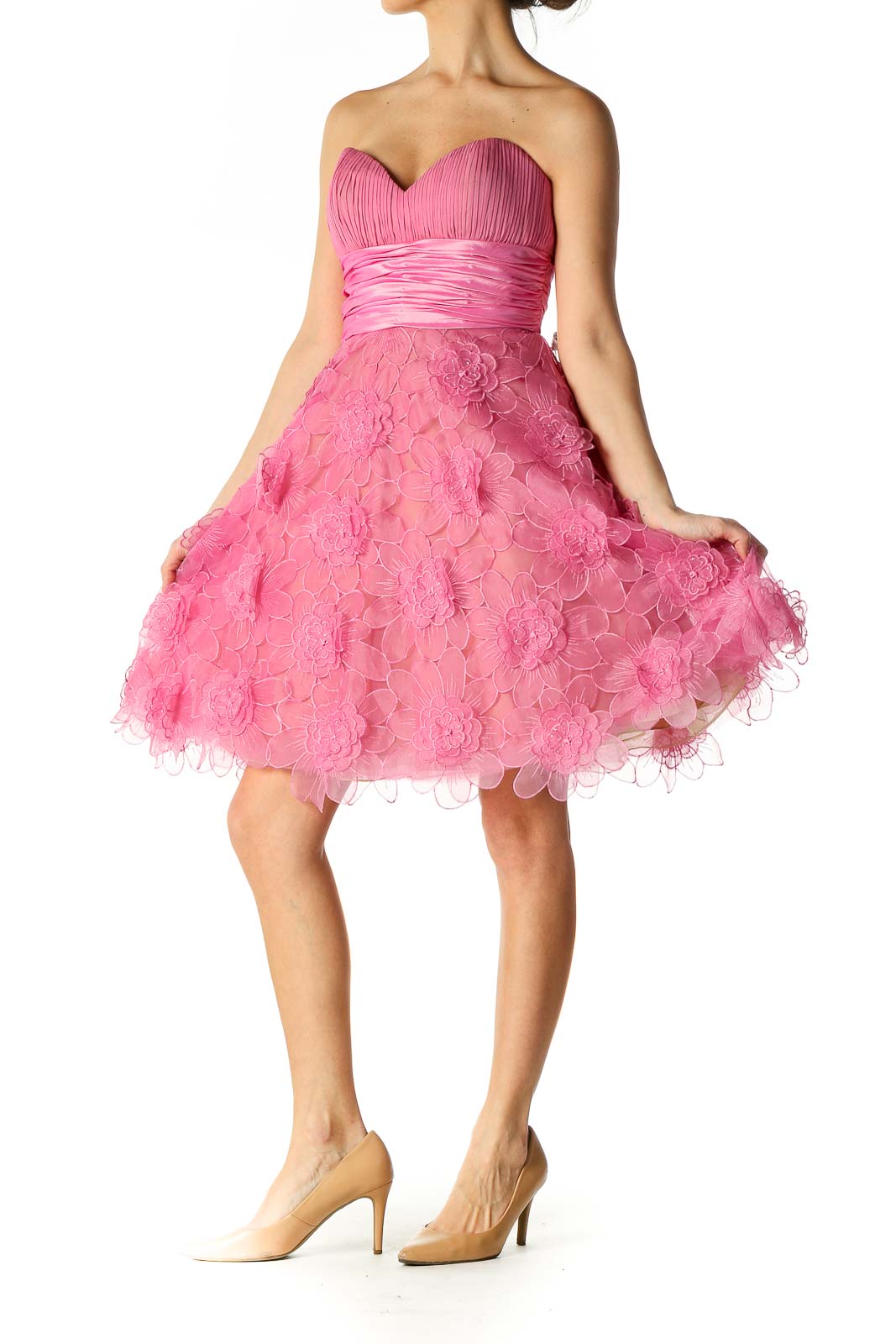 Pink Day A-Line Dress
