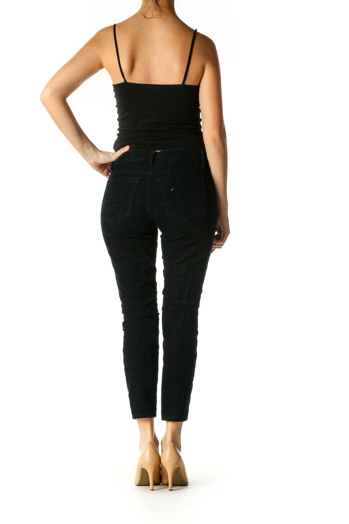 Black Casual Skinny Jeans