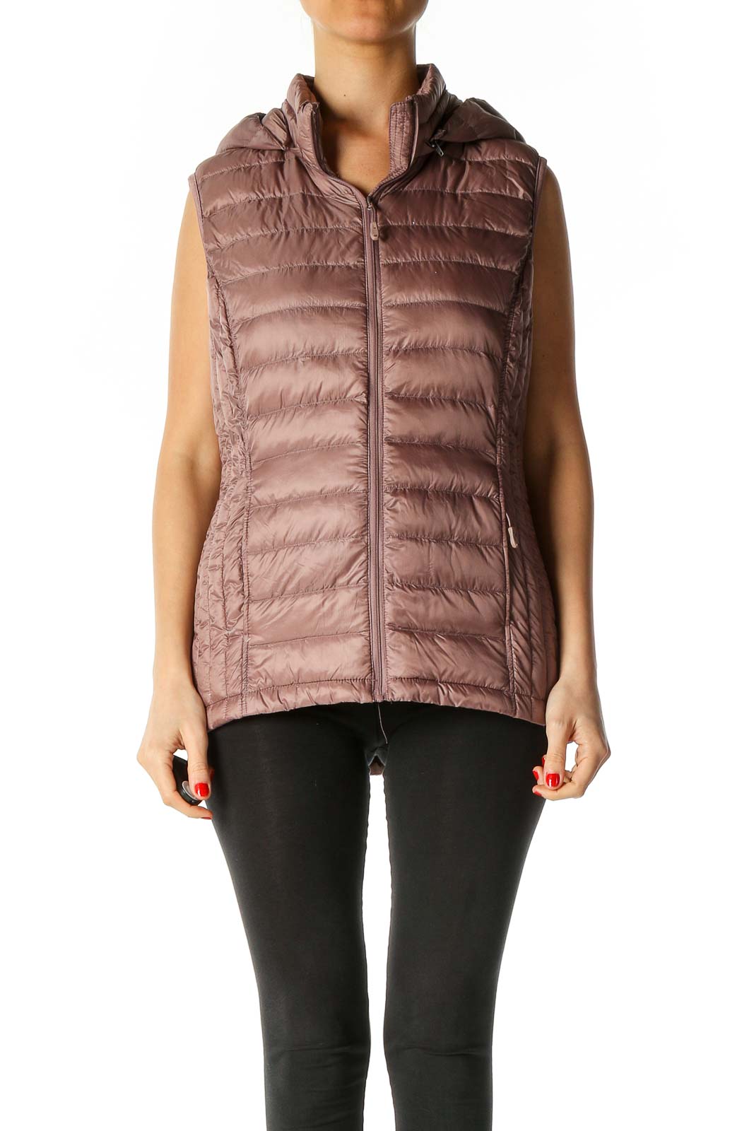 Pink Quilted Vest