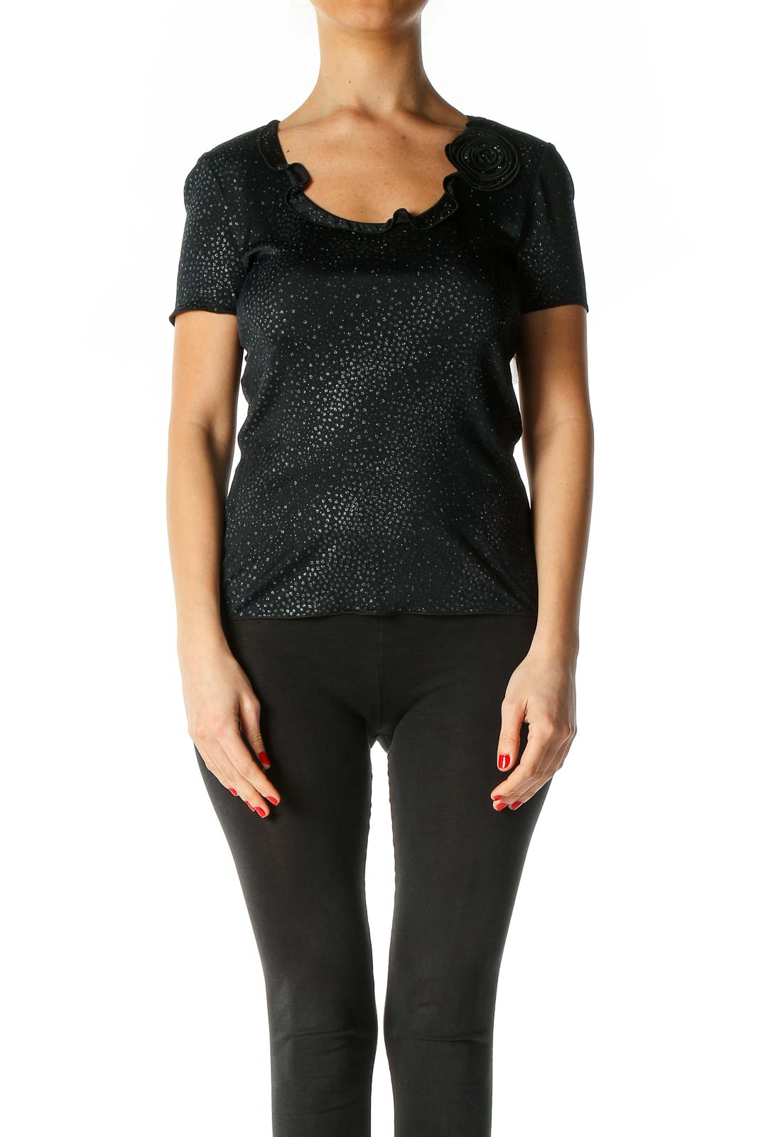 Blue All Day Wear Blouse