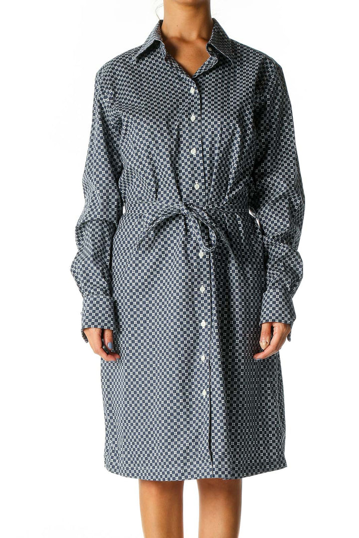 Black Casual A-Line Dress