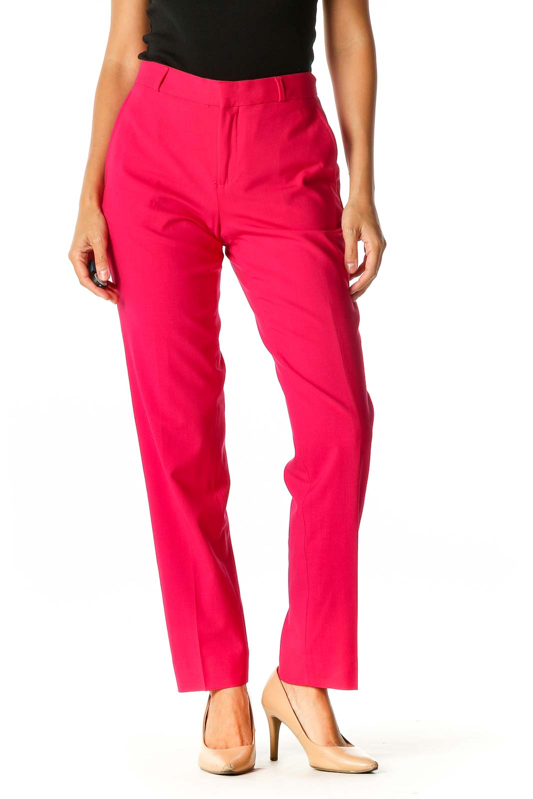 Pink Classic Trousers
