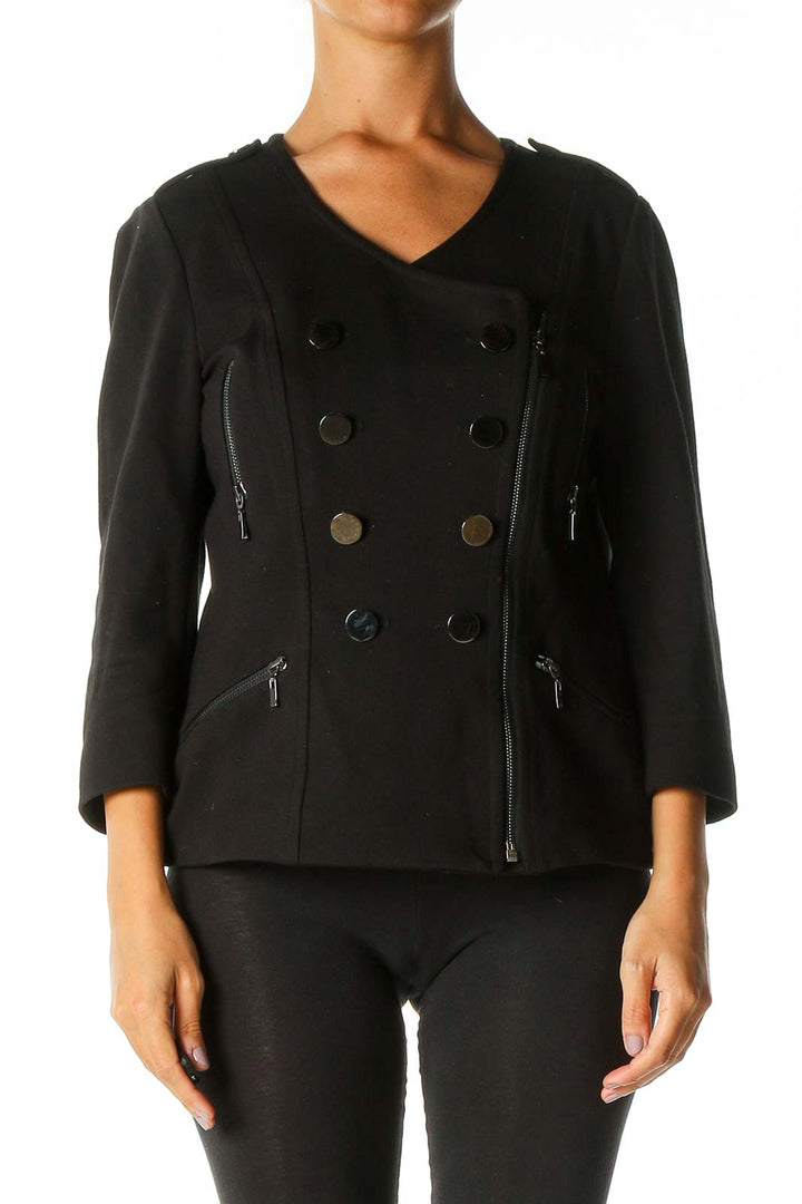 Black Motorcycle Jacket