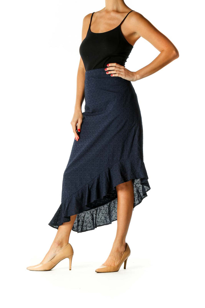 Blue Brunch A-Line Skirt