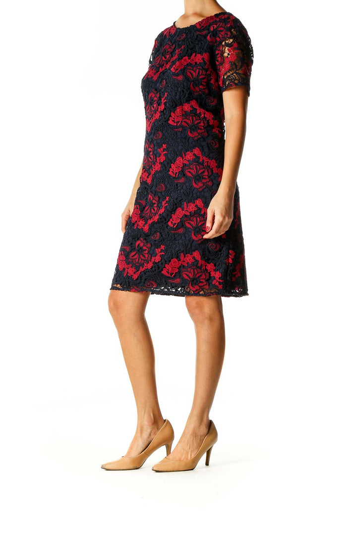 Black Cocktail Sheath Dress