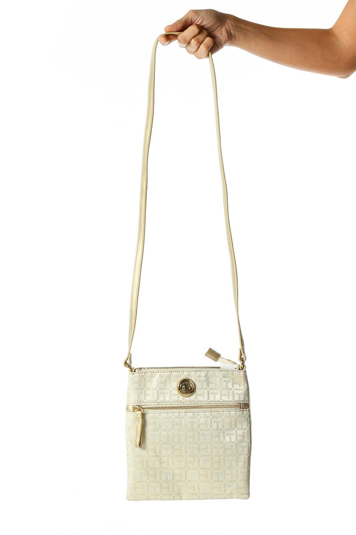 Beige Crossbody Bag