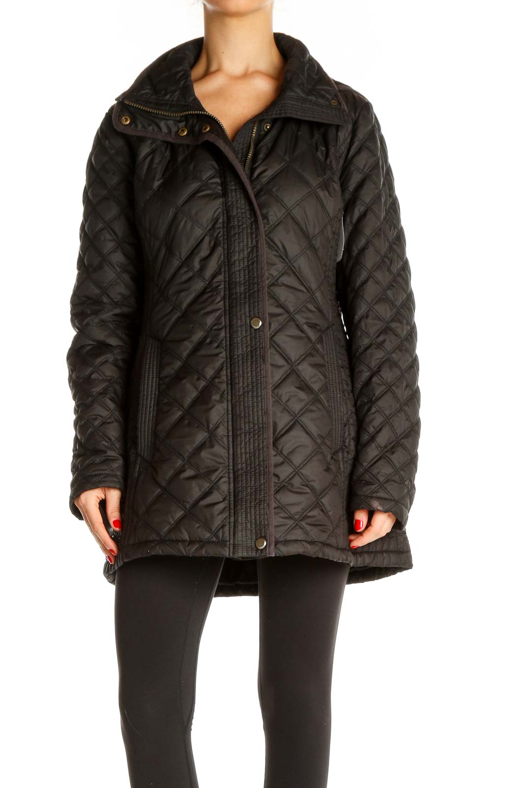 Black Quilted Jacket