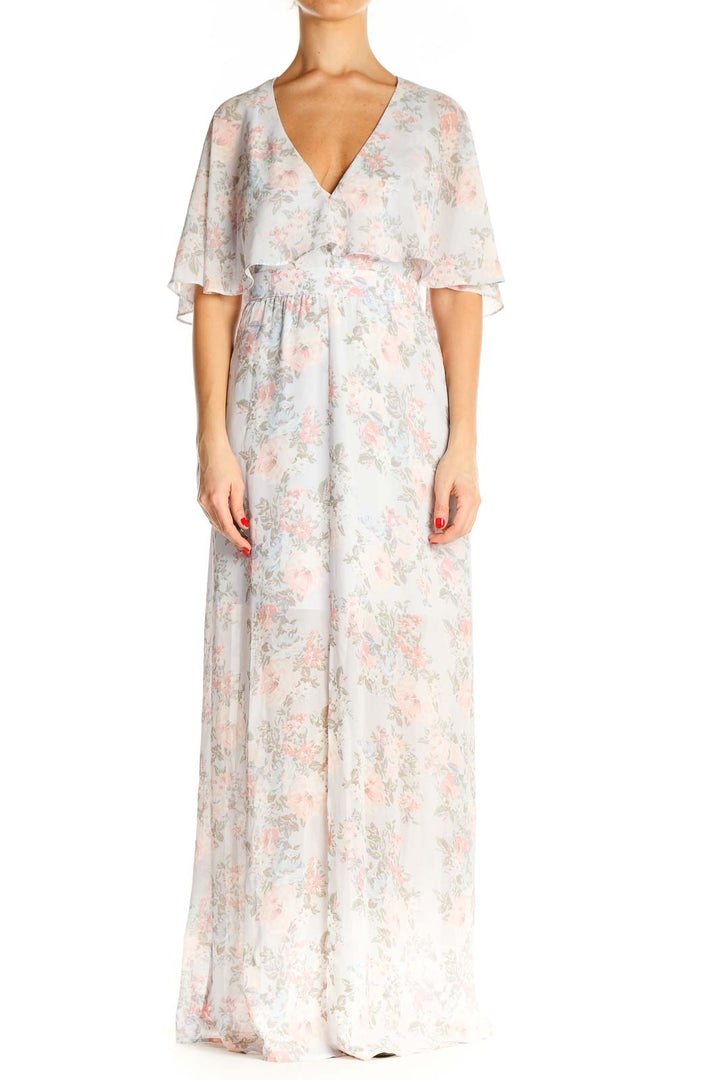 White Cocktail Fit & Flare Dress