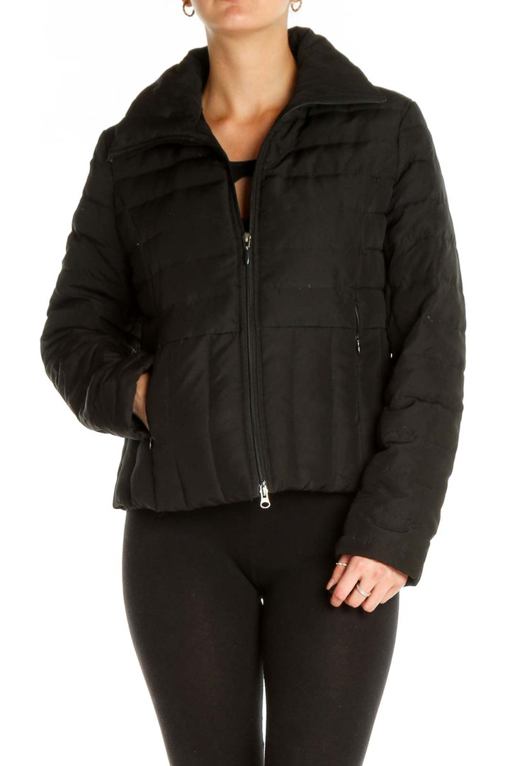 Black Quilted Jacket