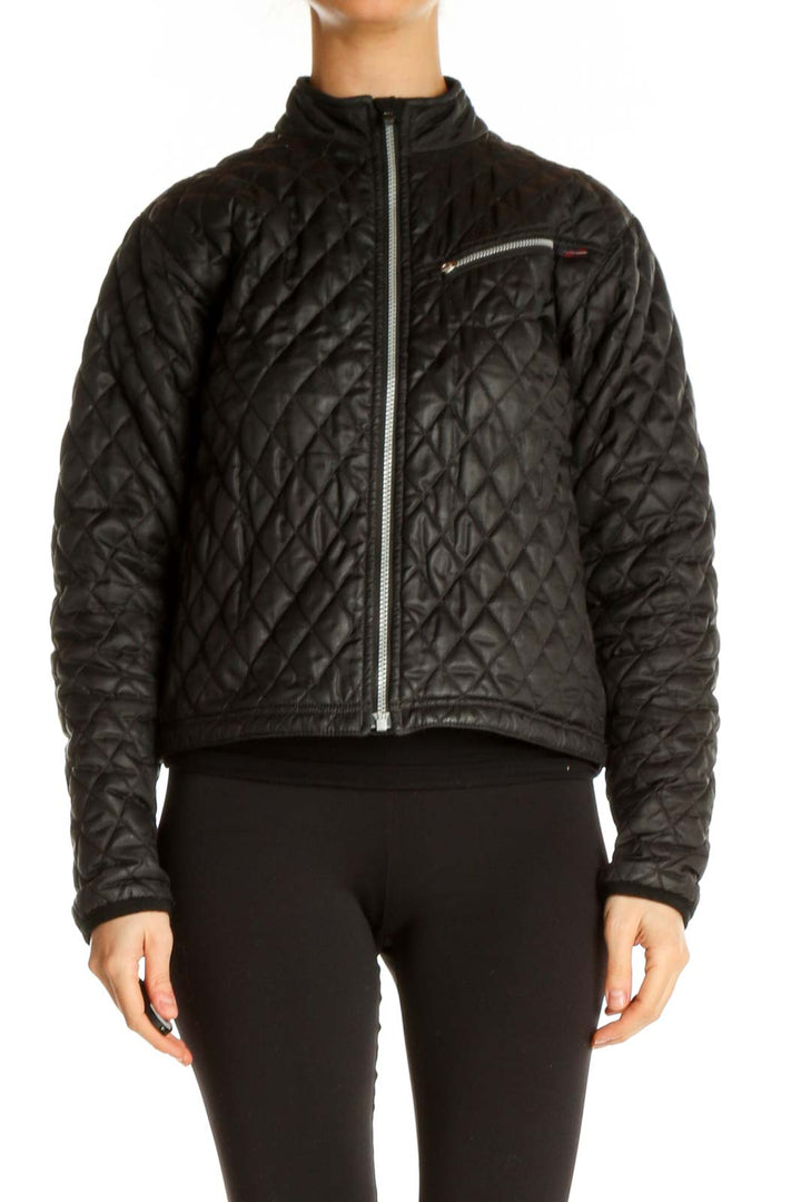 Black Quilted Jacket