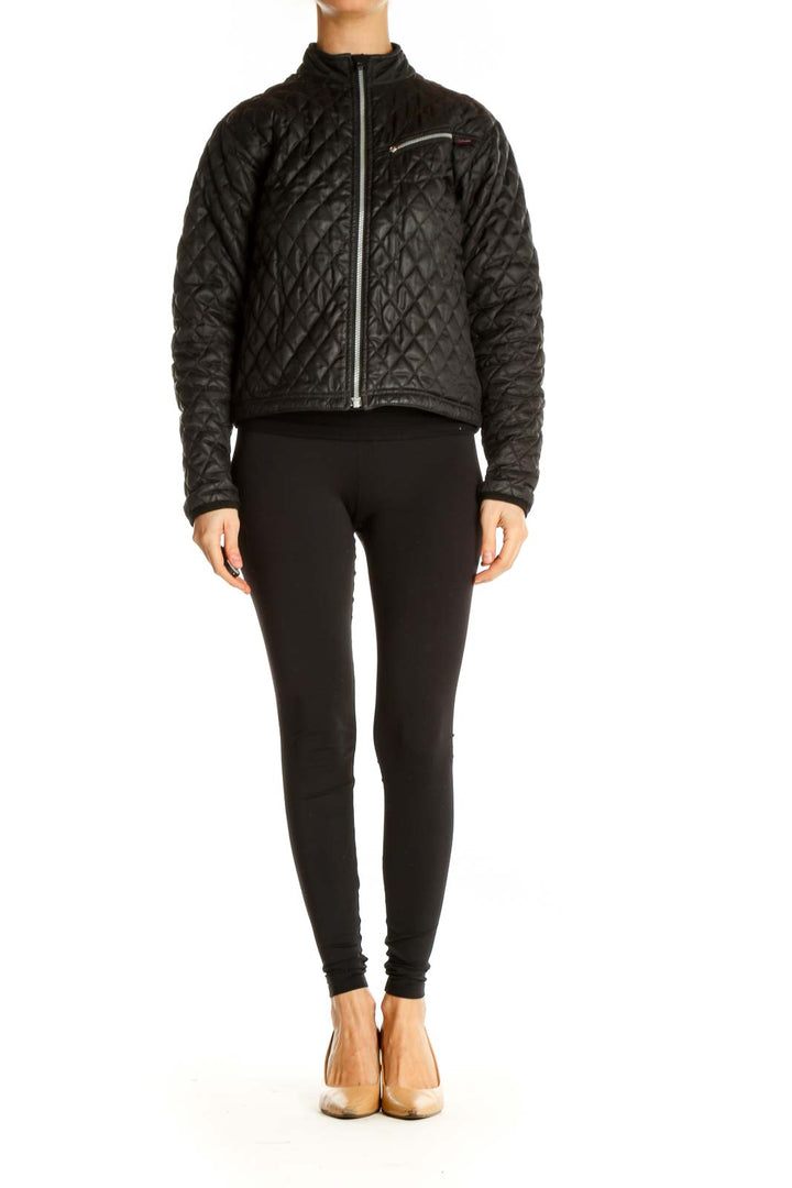 Black Quilted Jacket
