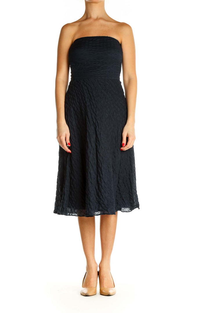 Black Classic Fit & Flare Dress