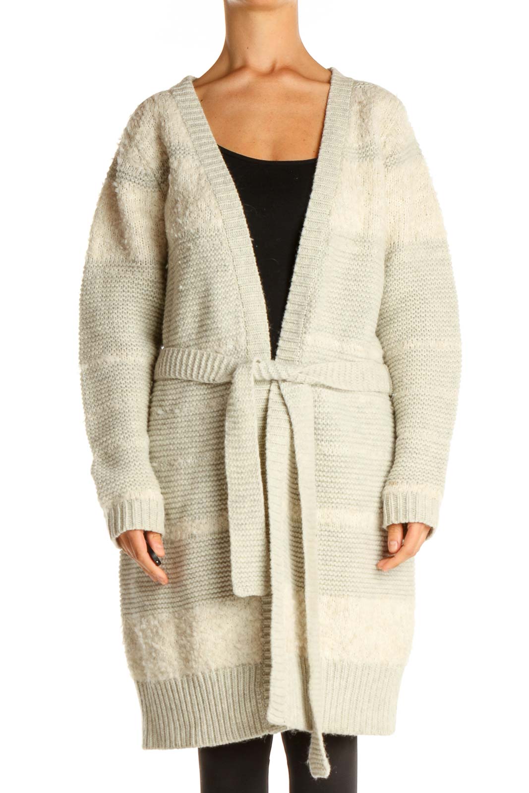 Beige Cardigan Cardigan